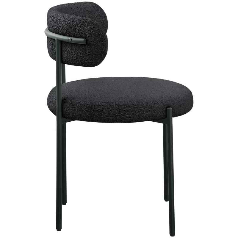 Sherwood Solid Back Boucle Side Chair (Set of 2) thumbnail 5