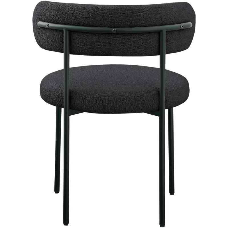 Sherwood Solid Back Boucle Side Chair (Set of 2) thumbnail 6