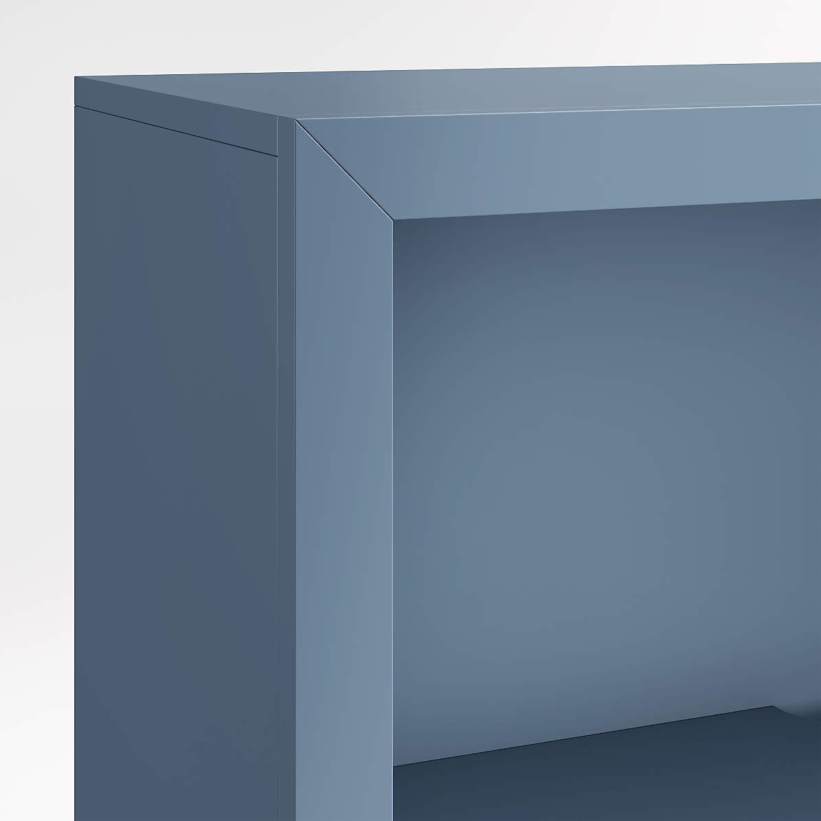 Ever Simple Modular Slate Blue Wood Kids Bookcase thumbnail 4