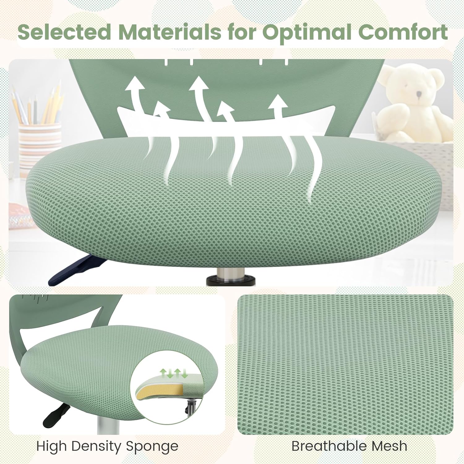Giantex Kids Desk Chair thumbnail 4