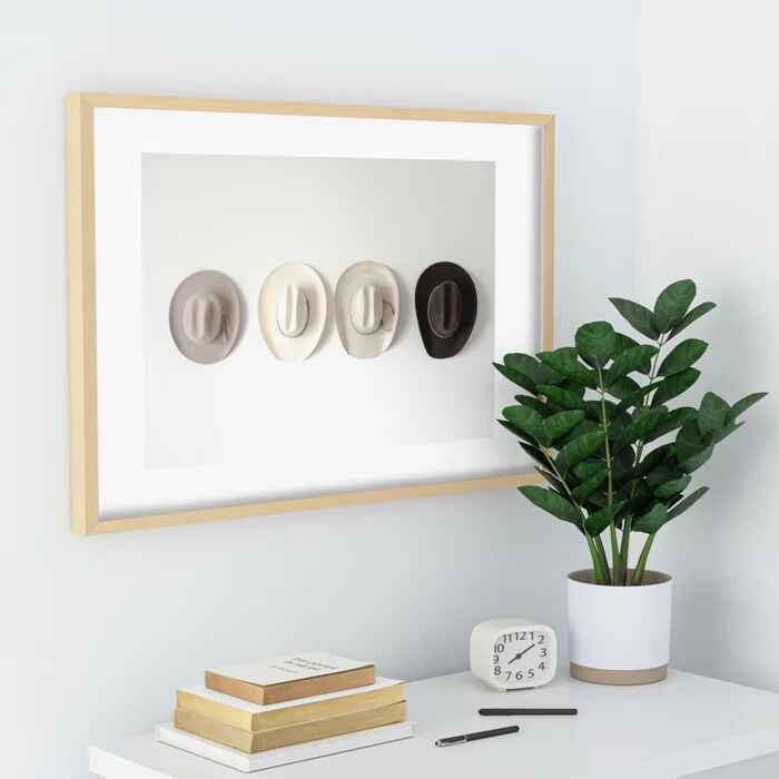 Cowboy Hat Wall Framed Art Print-24"x36" thumbnail 2