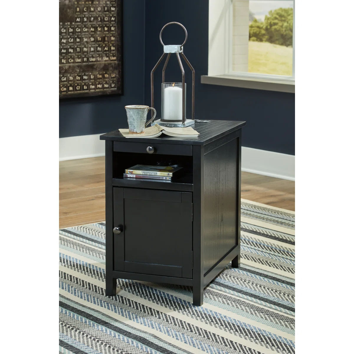 Dalson End Table and Built In Outlets thumbnail 2