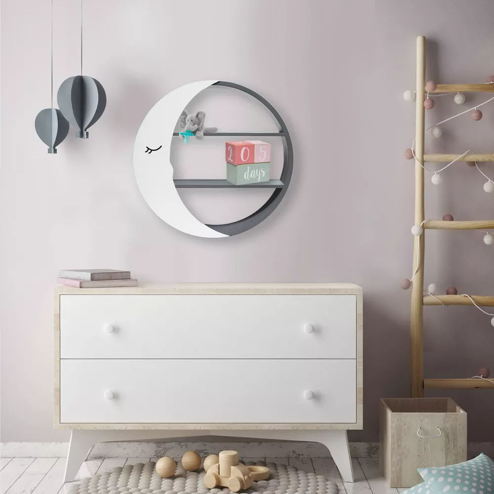Decorative Wall Moon Shelf thumbnail 2