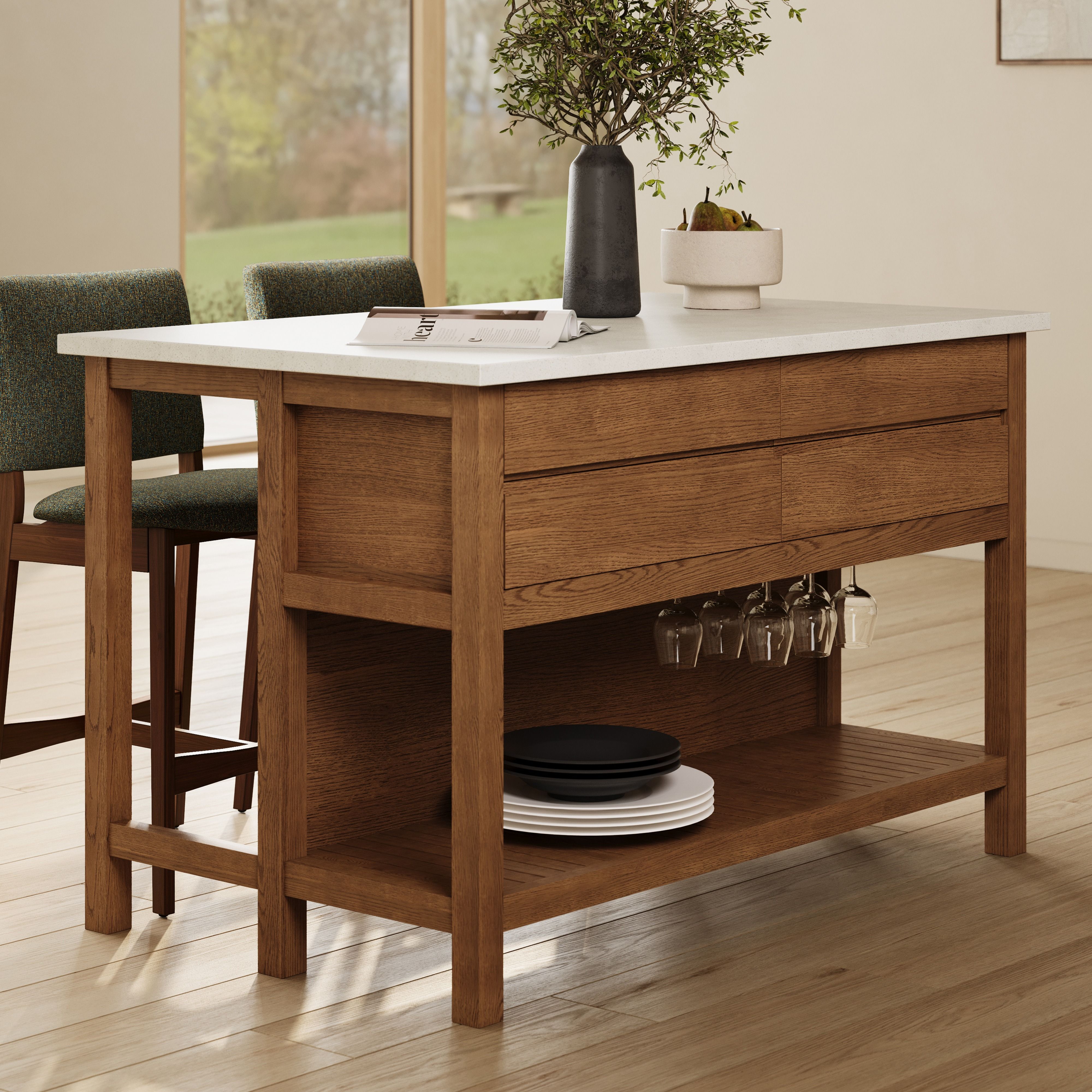 Quincy Kitchen Island thumbnail 4