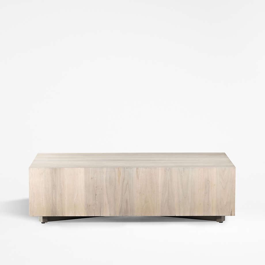 Dillon Ashen Walnut Wood Rectangular Coffee Table thumbnail 3