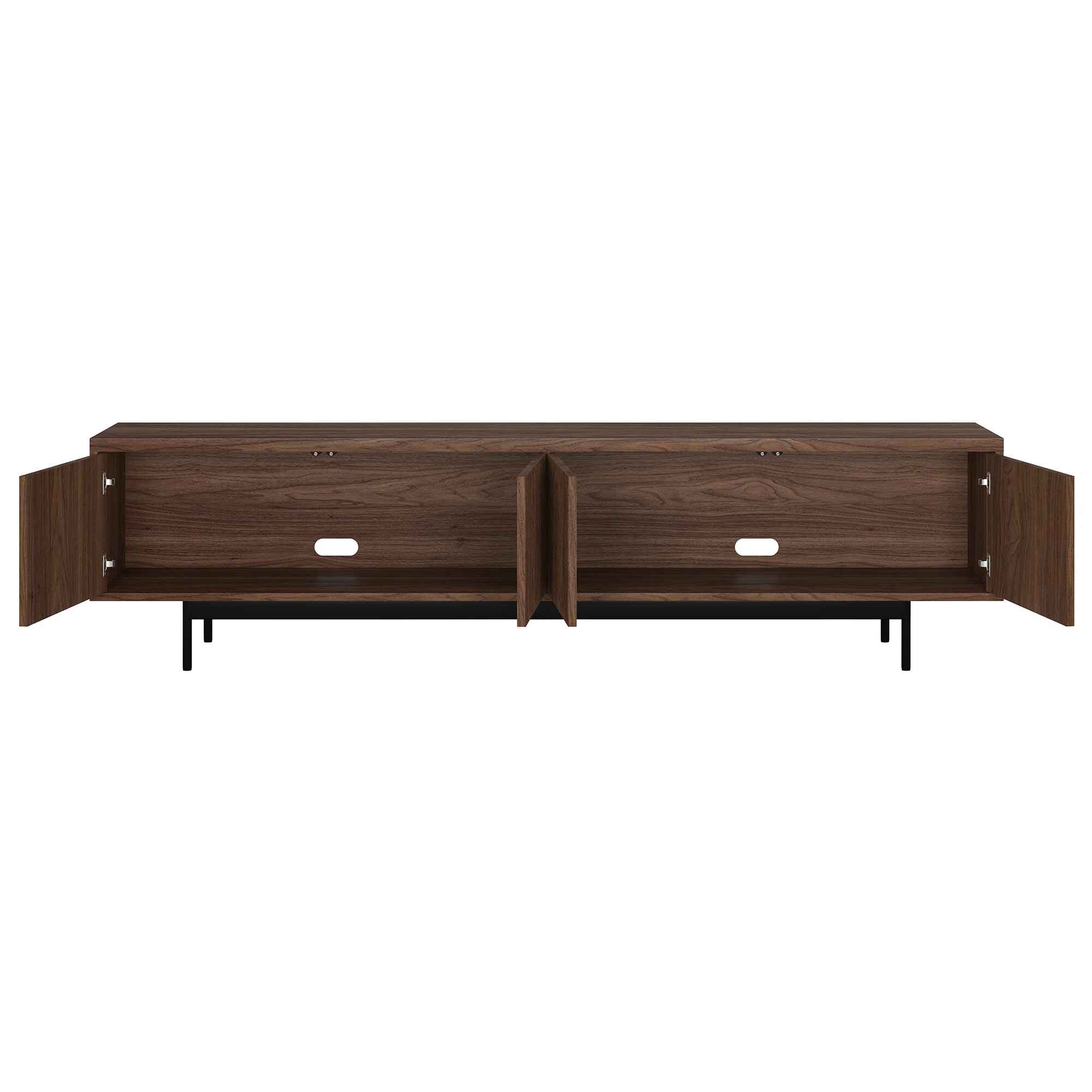 Alder Brown Whitman TV Stand thumbnail 2