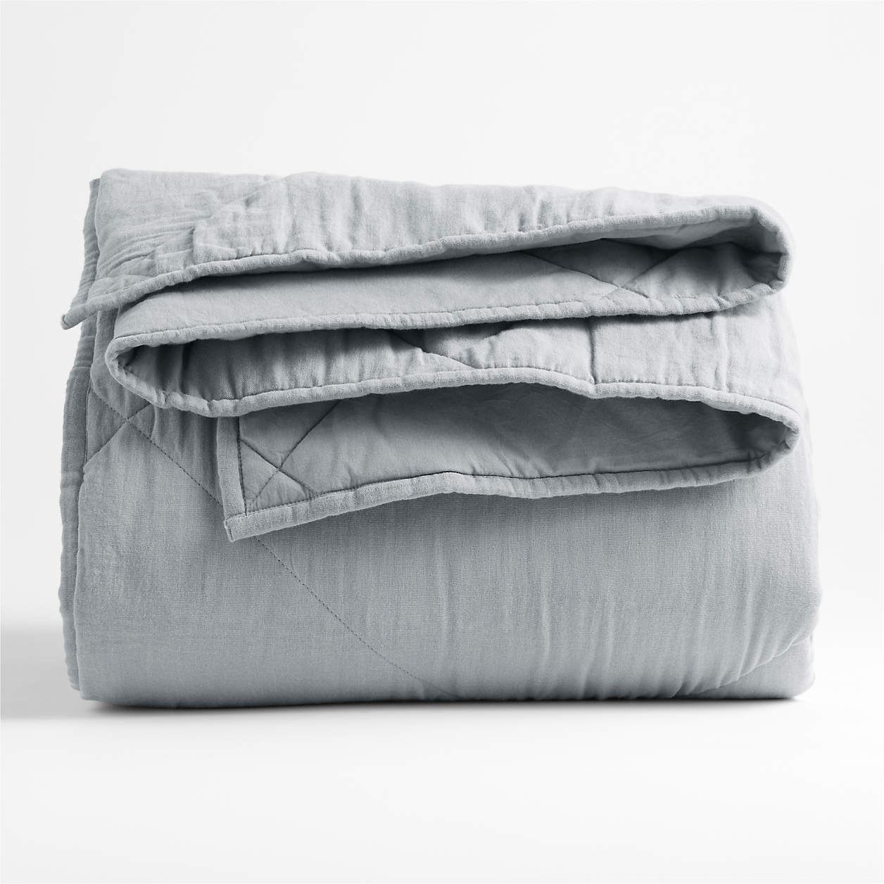 Supersoft Kids Mist Blue Gauze Cotton Quilt-Queen thumbnail 4