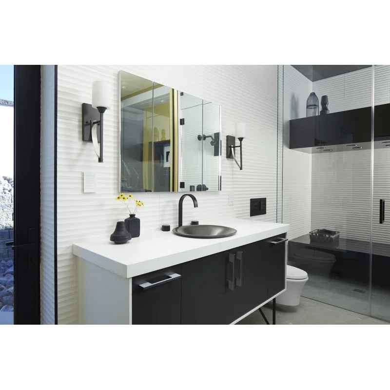 Kohler Verdera Aluminum Triple Door Medicine Cabinet thumbnail 4