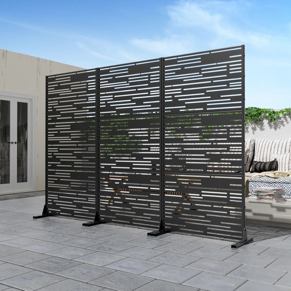 Metal Privacy Screen Panel Pattern thumbnail 3