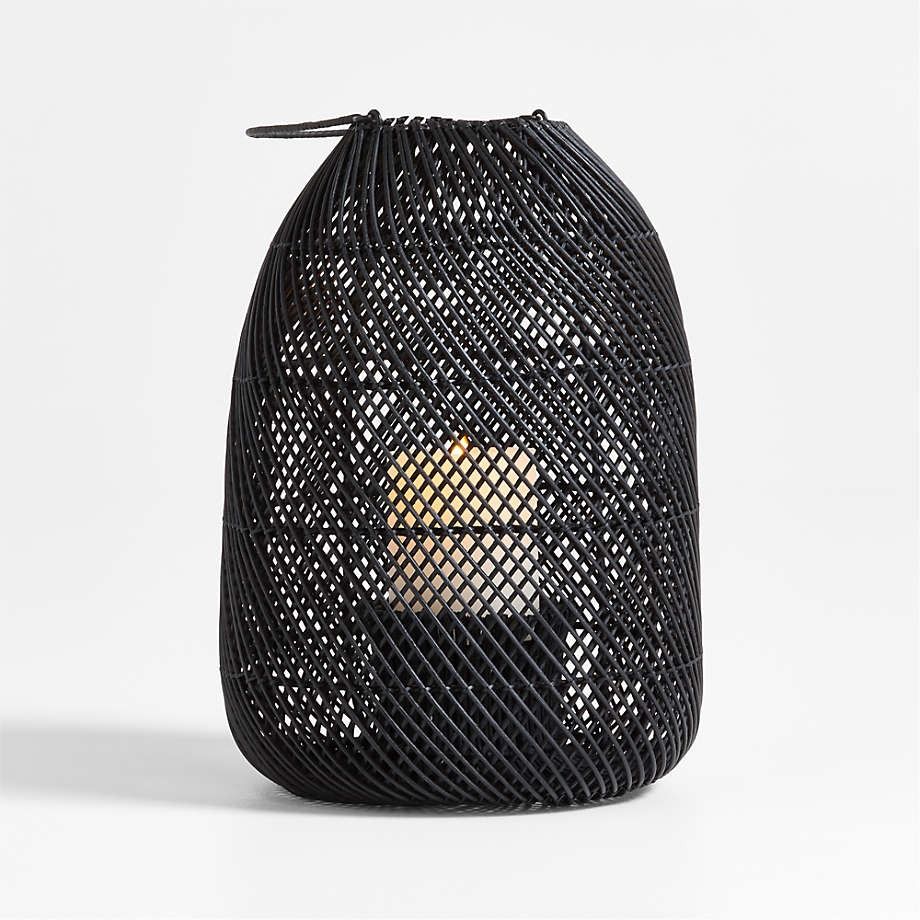 Rota Black Woven Lantern 17 thumbnail 2