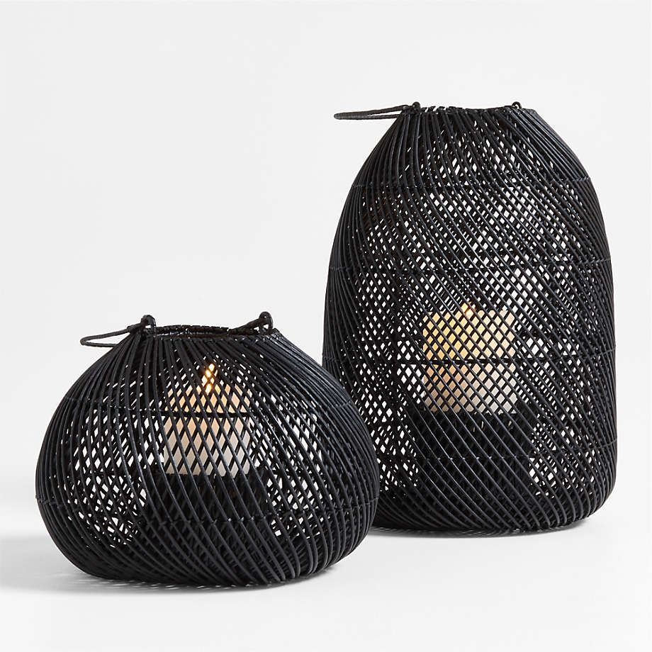 Rota Black Woven Lantern 17 thumbnail 4