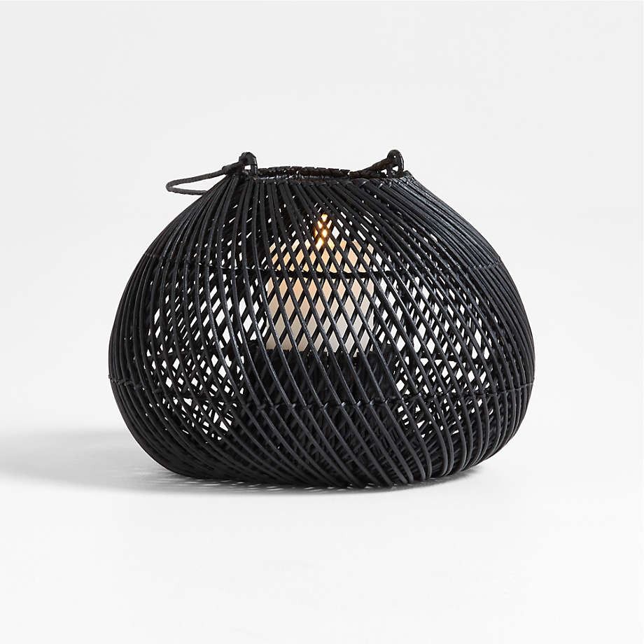 Rota Black Woven Lantern 9 thumbnail 2