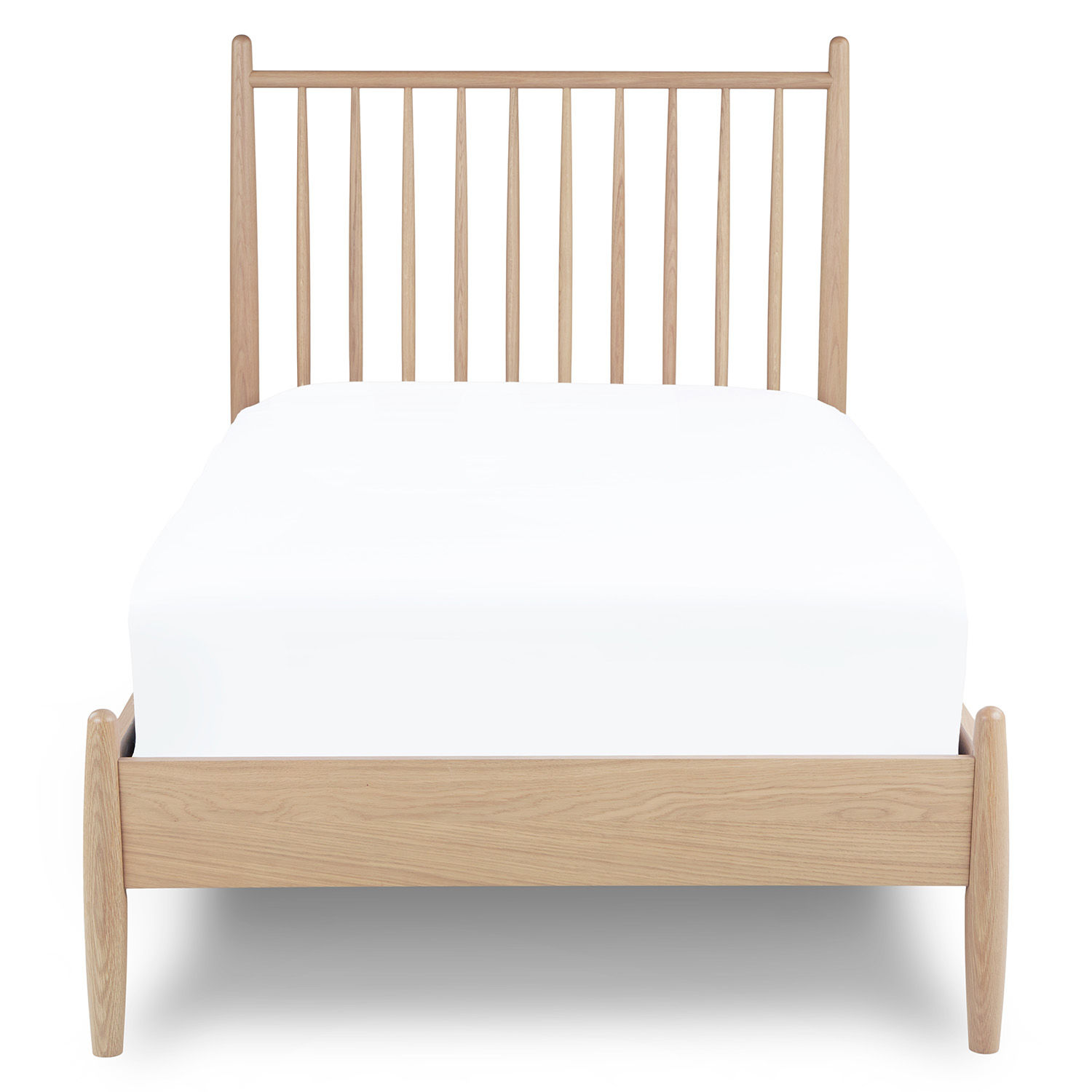 Lenia Bed White Oak Twin thumbnail 3