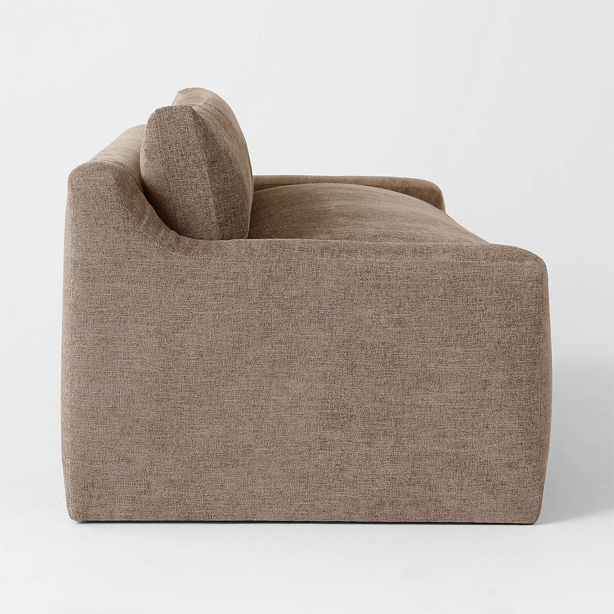 Durant Light Brown Performance Fabric Sofa thumbnail 4