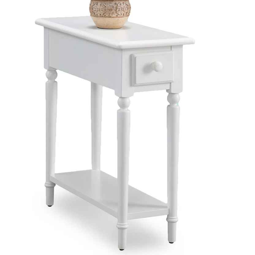Coastal Solid Wood Narrow Side Table thumbnail 3