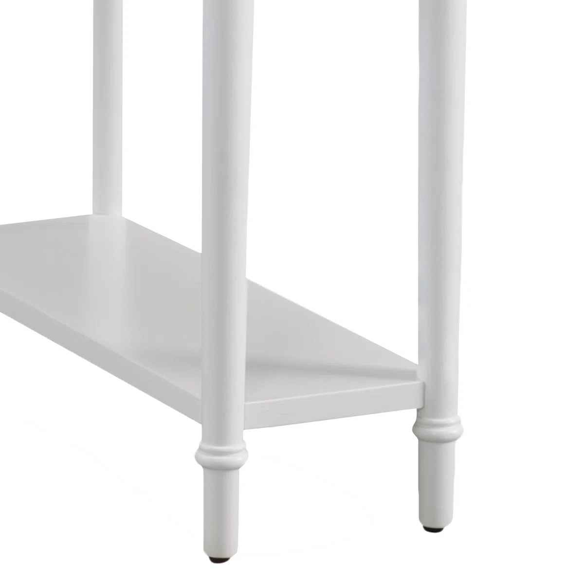 Coastal Solid Wood Narrow Side Table thumbnail 4