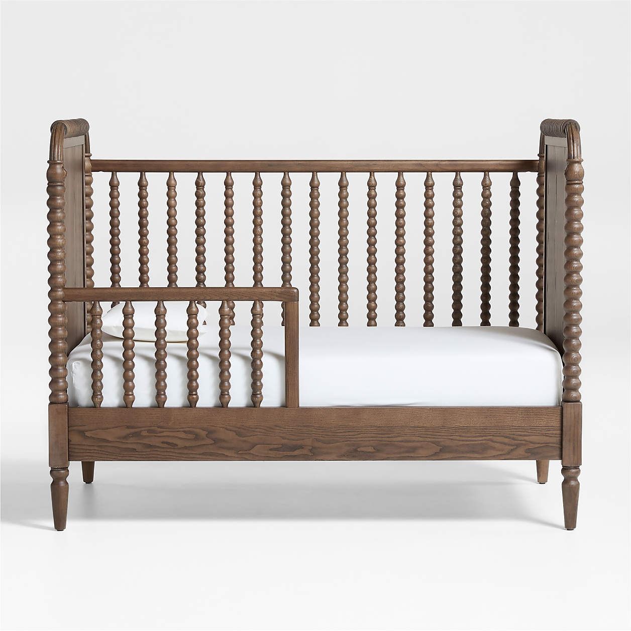 Jenny Lind Heirloom Deep Brown Wood Convertible Baby Crib thumbnail 3