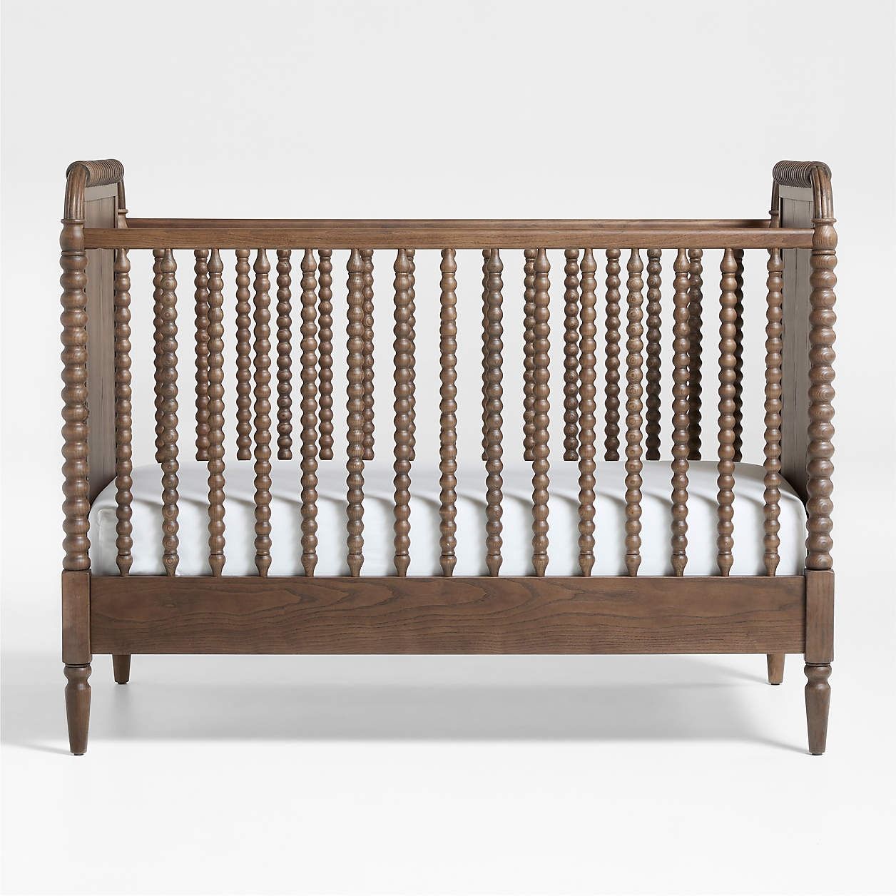 Jenny Lind Heirloom Deep Brown Wood Convertible Baby Crib thumbnail 5