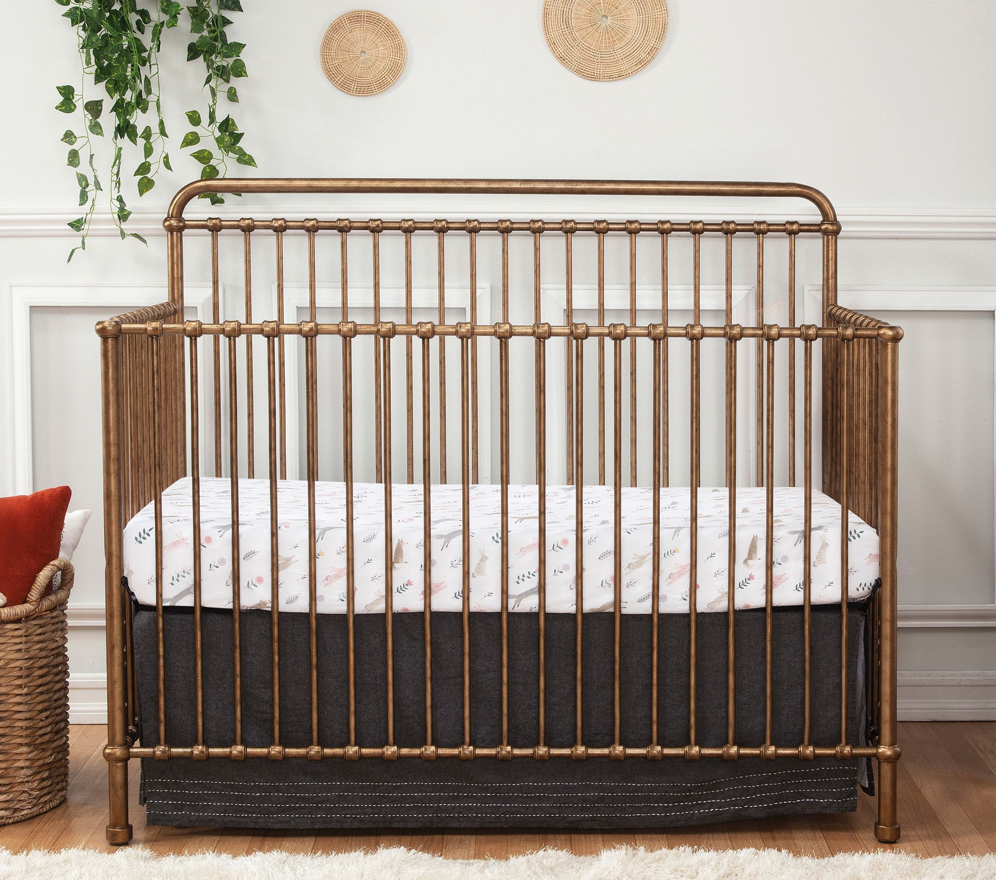 Namesake Winston 4-in-1 Metal Convertible Crib thumbnail 2