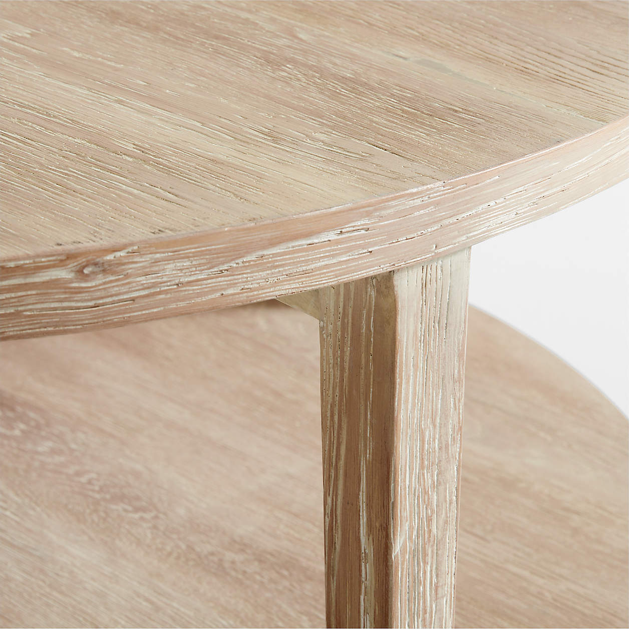 Clairemont Round Natural Coffee Table thumbnail 3