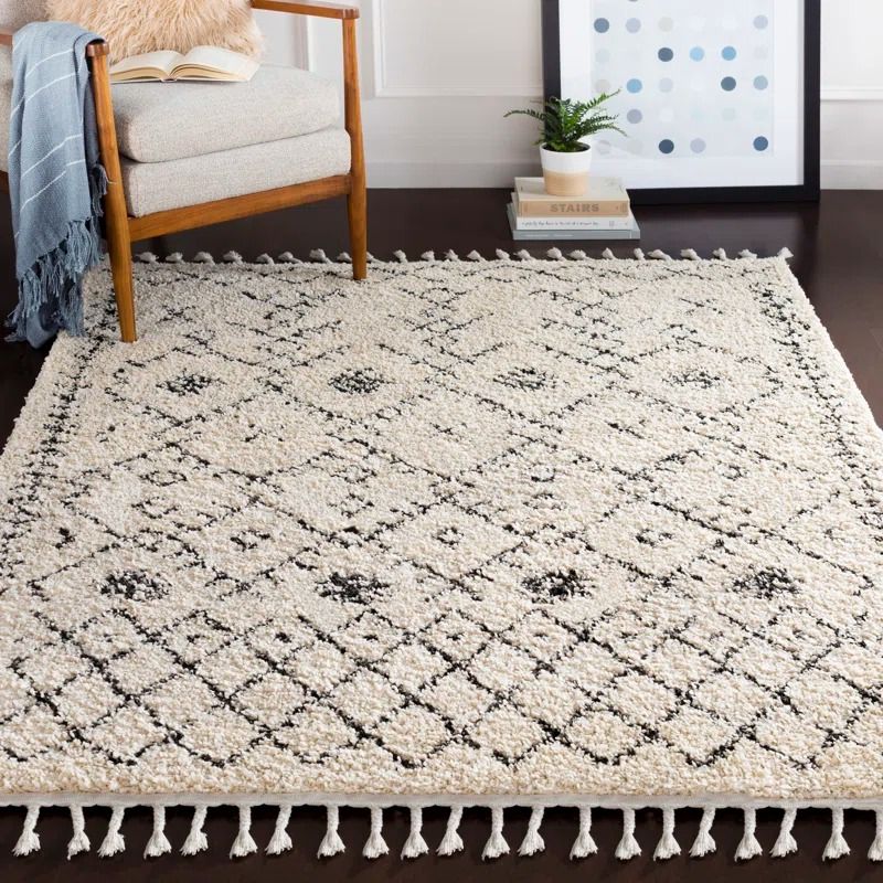 Chet Charcoal Beige Area Rug-7'10"x10'3" thumbnail 6