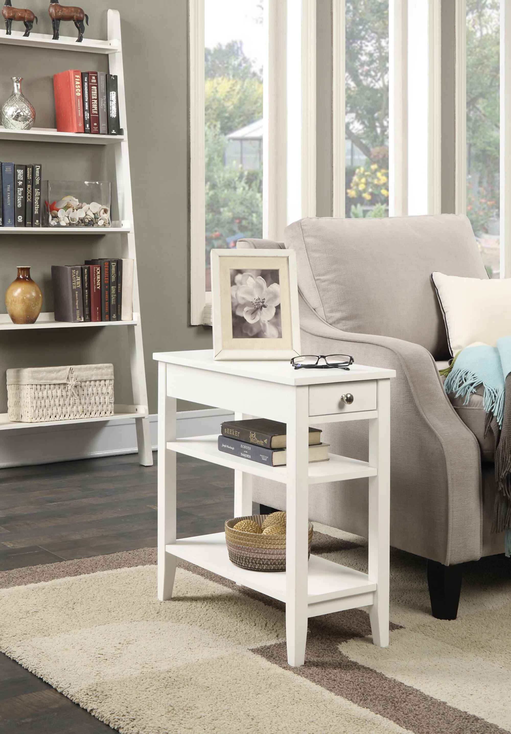 Carbin End Table with Drawer and Shelves thumbnail 2