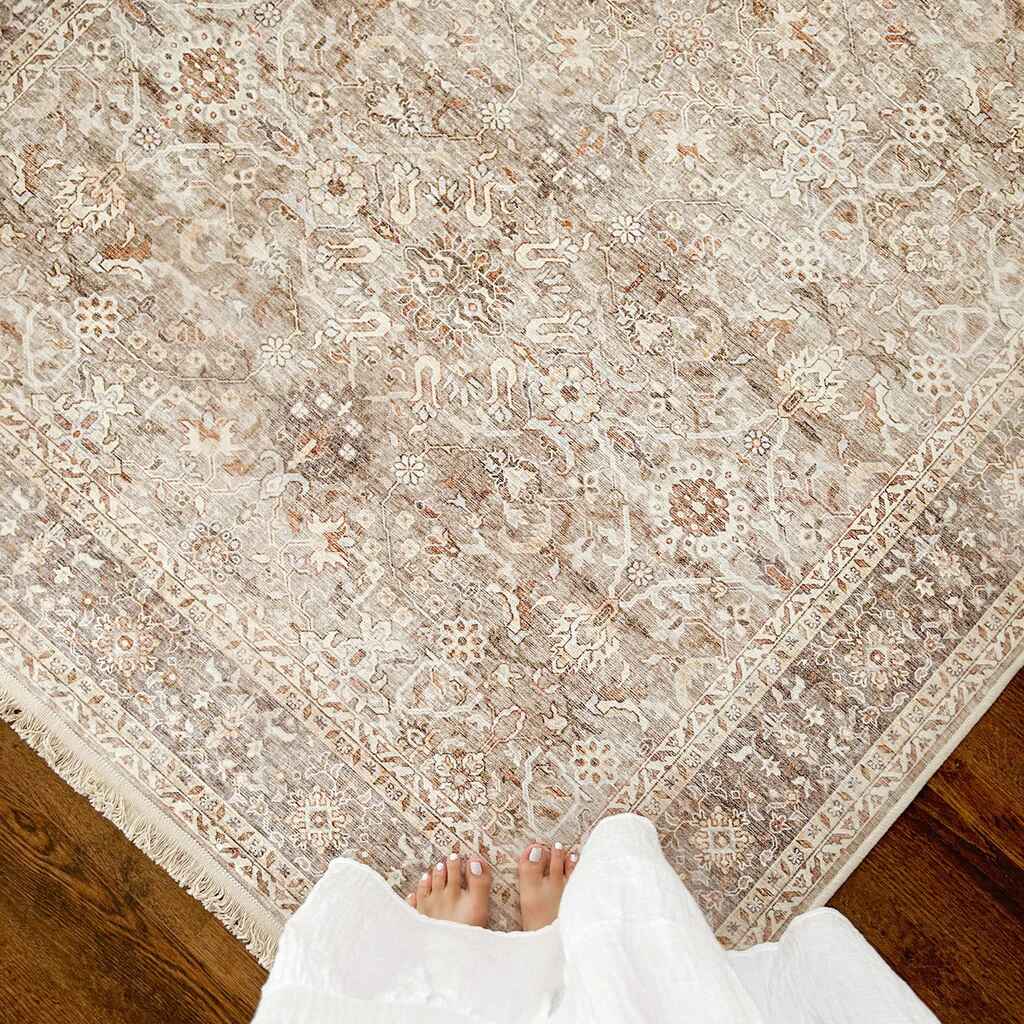 Lisa Taupe and Multi Rug-8'x10' thumbnail 3
