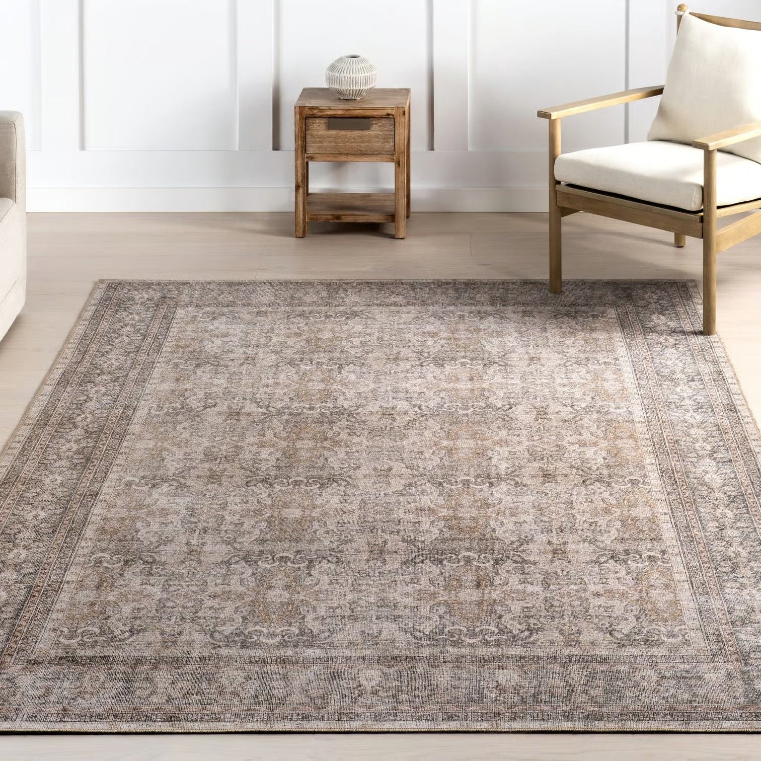 Avalon Antiqued Jute Blend Rug-9'x12' thumbnail 2