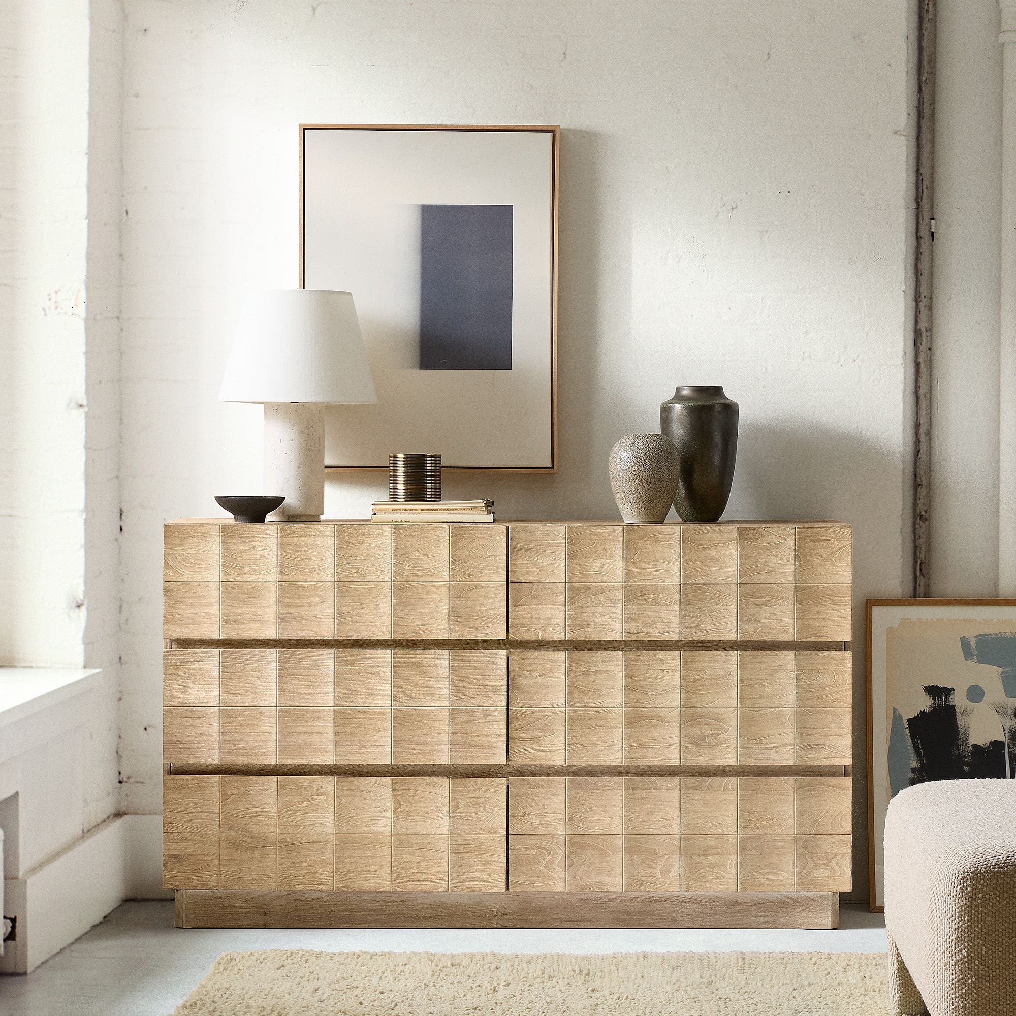 Luisa Carved 6-Drawer Dresser thumbnail 2