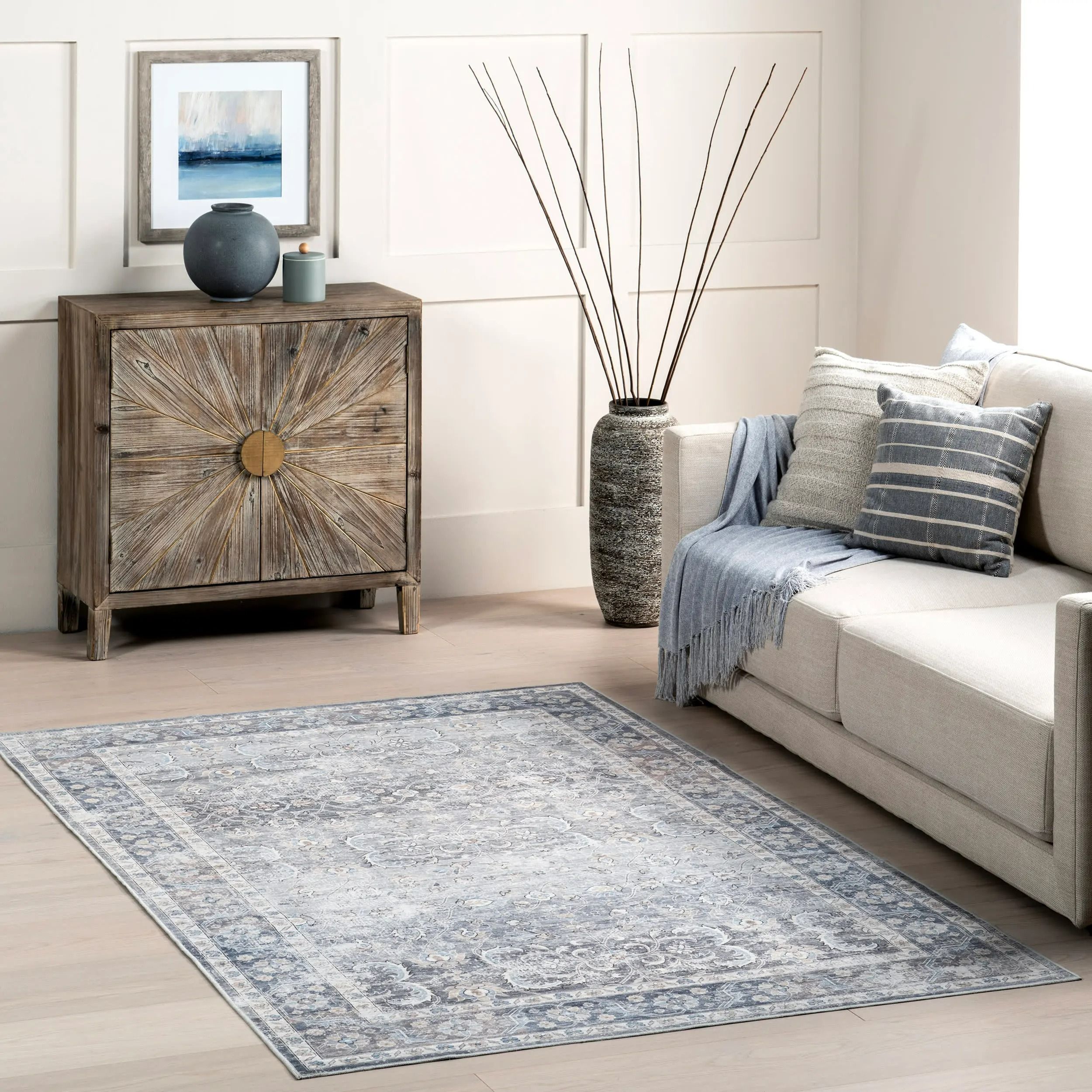 Shannon Spill Proof Washable Rug-9'x12' thumbnail 2