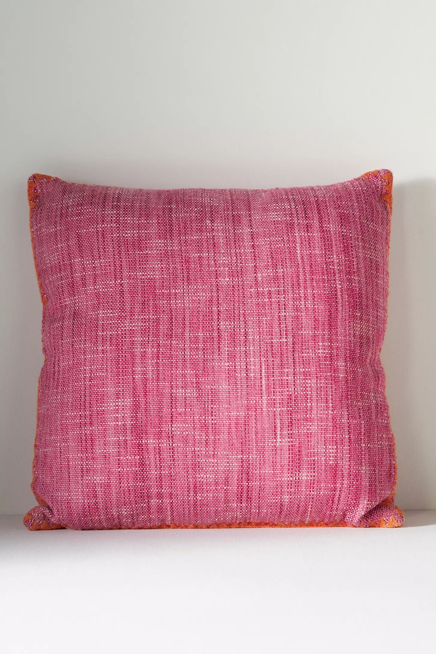 Mischa Indoor Outdoor Pillow Raspberry 20x20 thumbnail 2