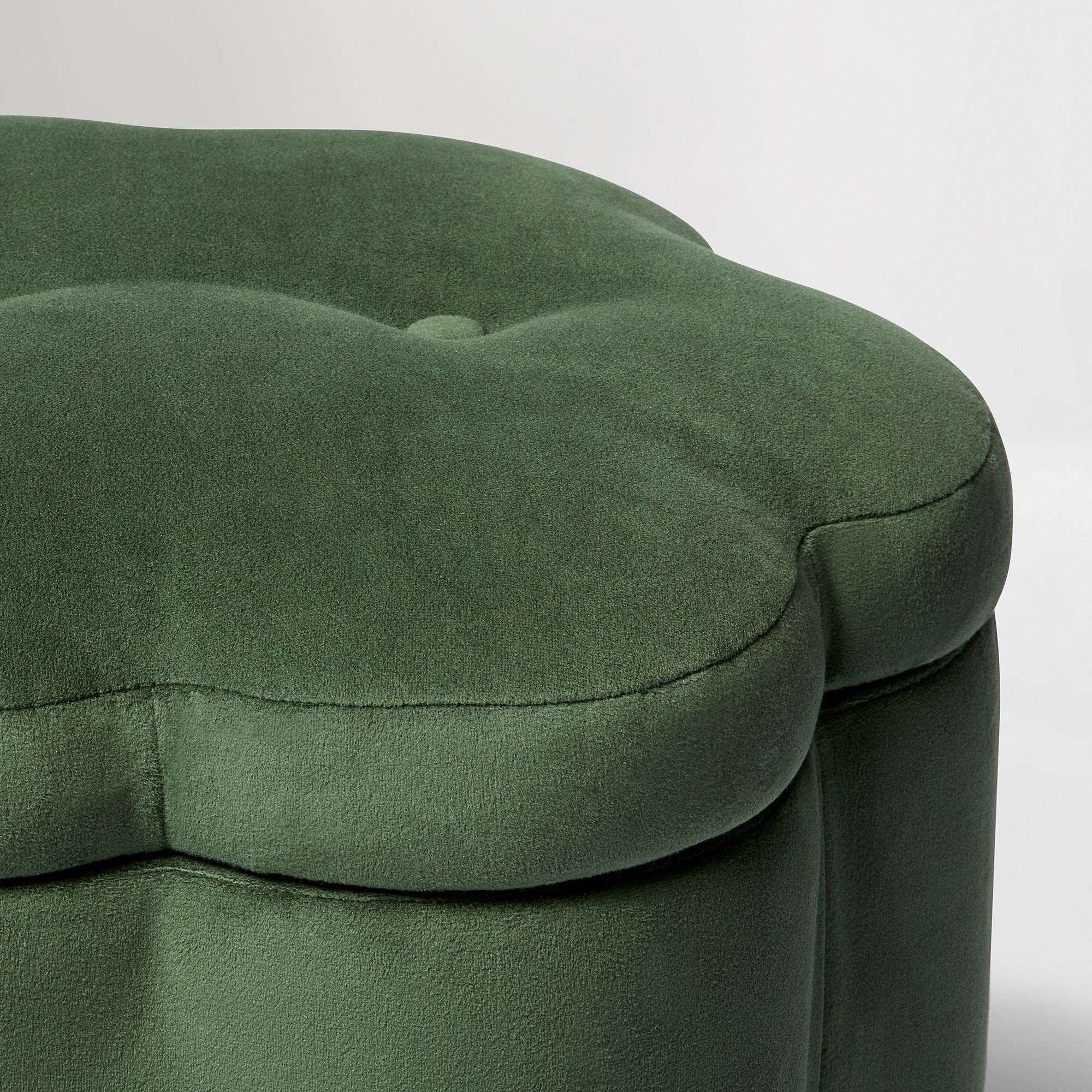 Upholstered Flower Storage Ottoman thumbnail 5