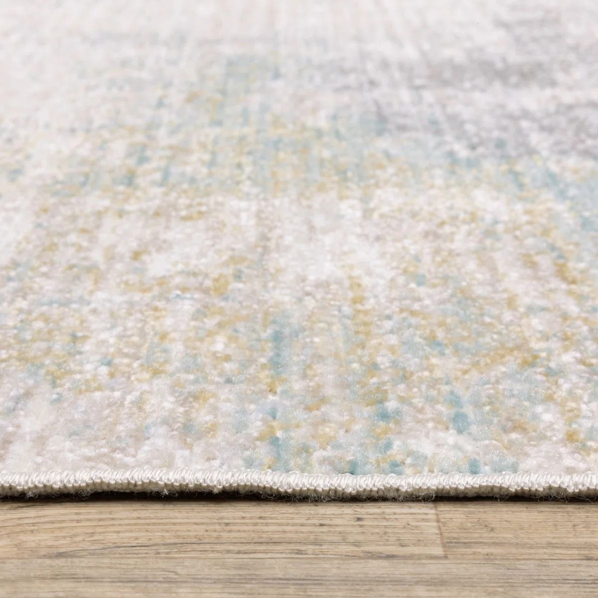 Goulart Textural Distressed Abstract Area Rug 7'10 x 10'10 thumbnail 3