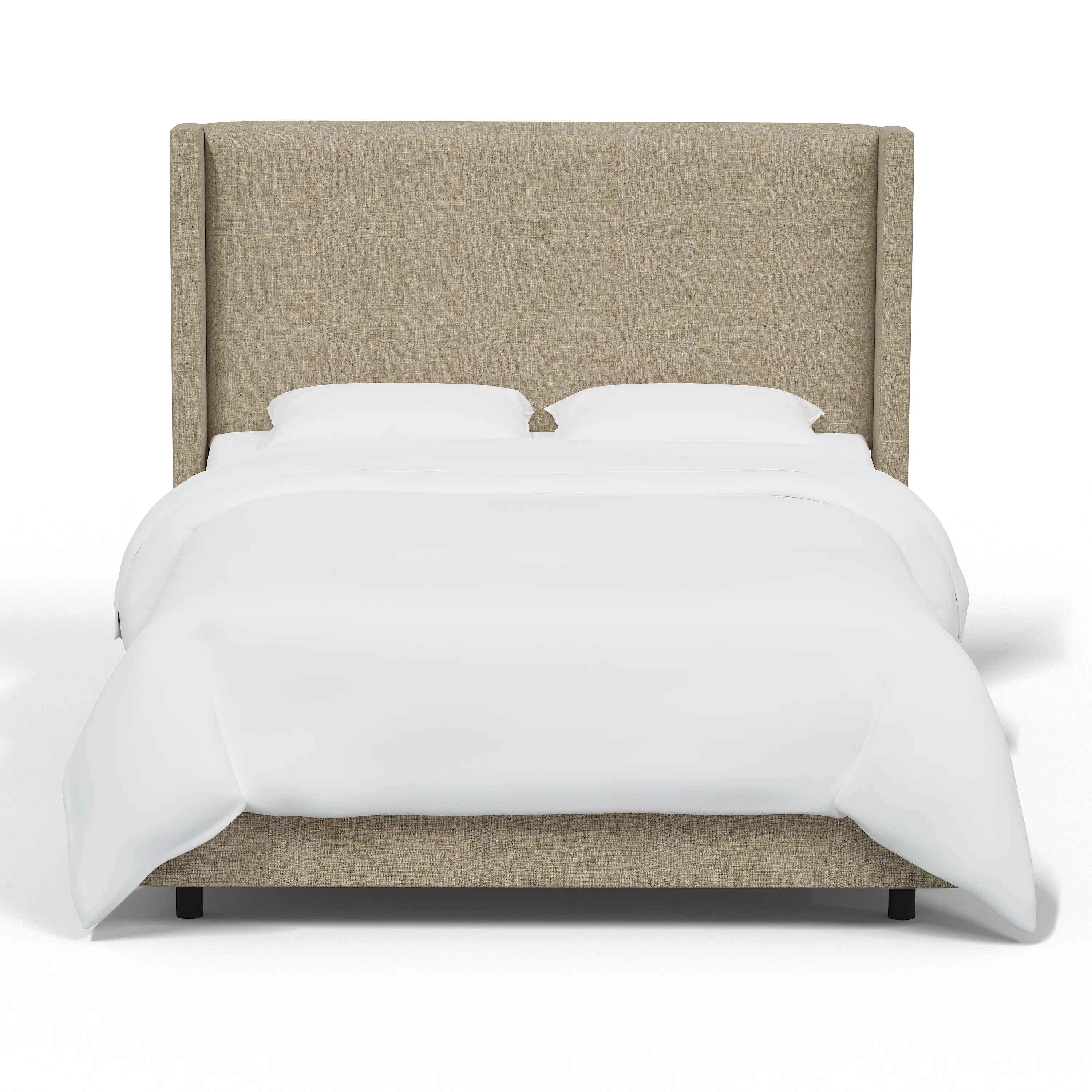 Hanson Upholstered Wingback Bed-Queen thumbnail 2