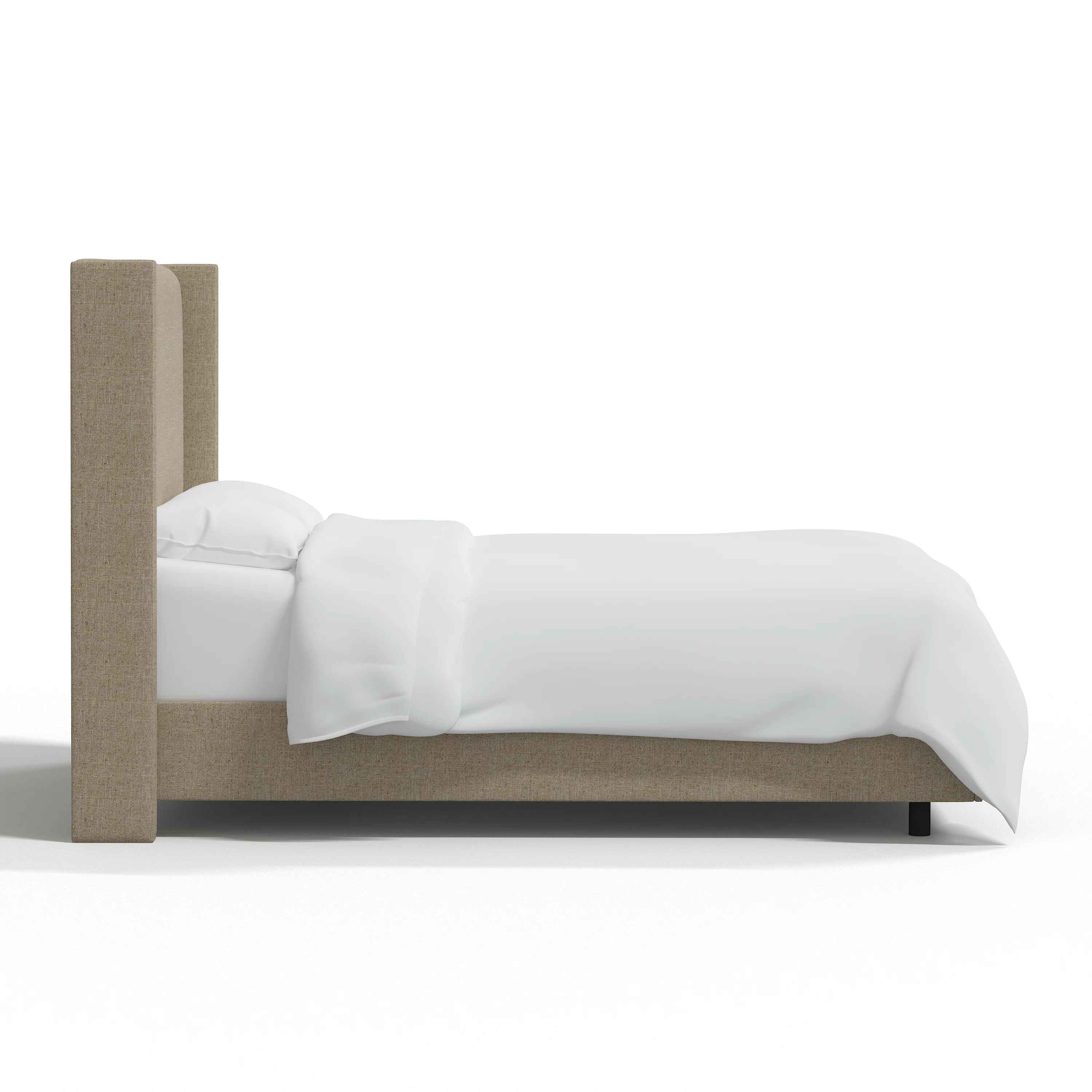 Hanson Upholstered Wingback Bed-Queen thumbnail 3