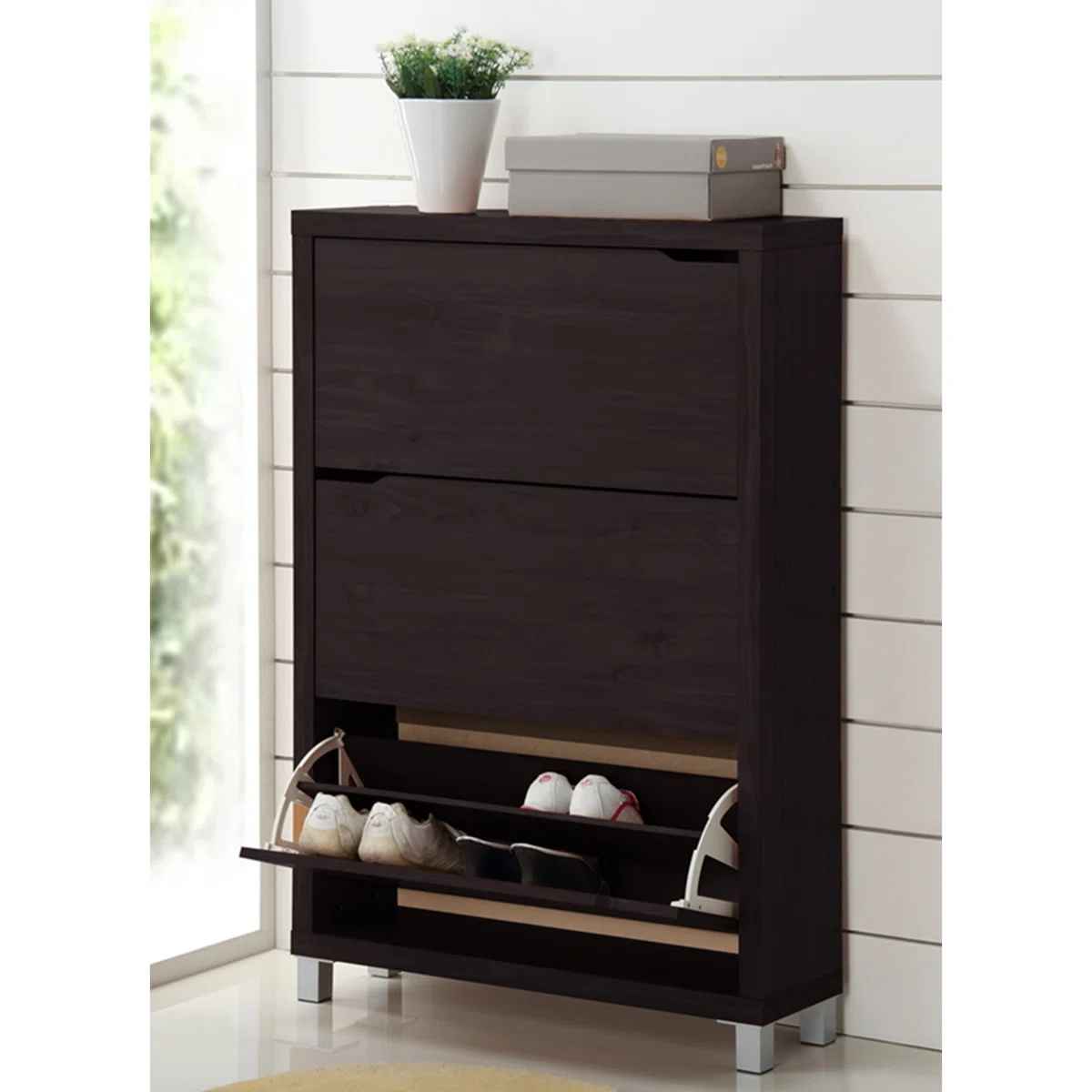 Simms 18 Pair Shoe Storage Cabinet thumbnail 2
