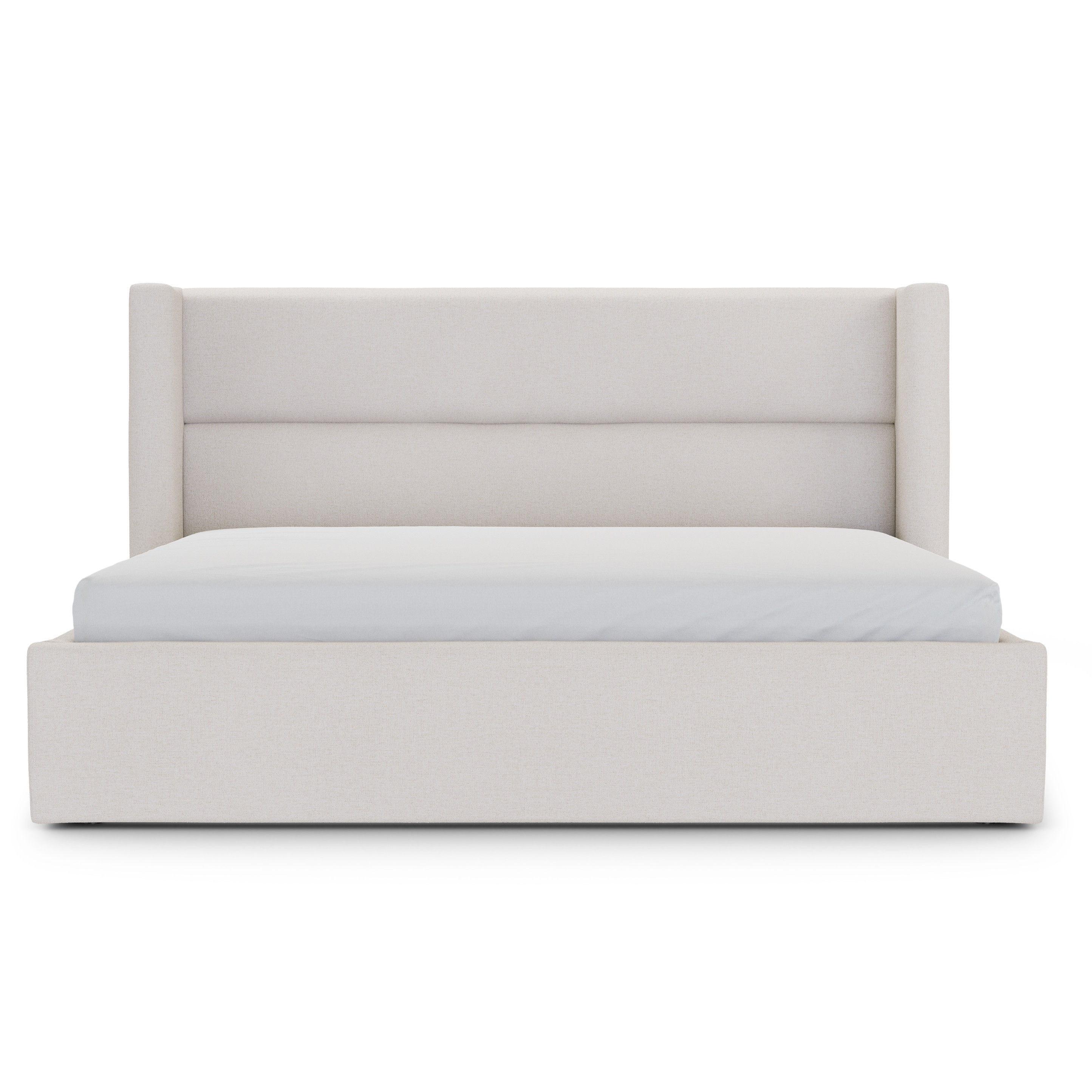 Calabri King Bed-Napa White thumbnail 3