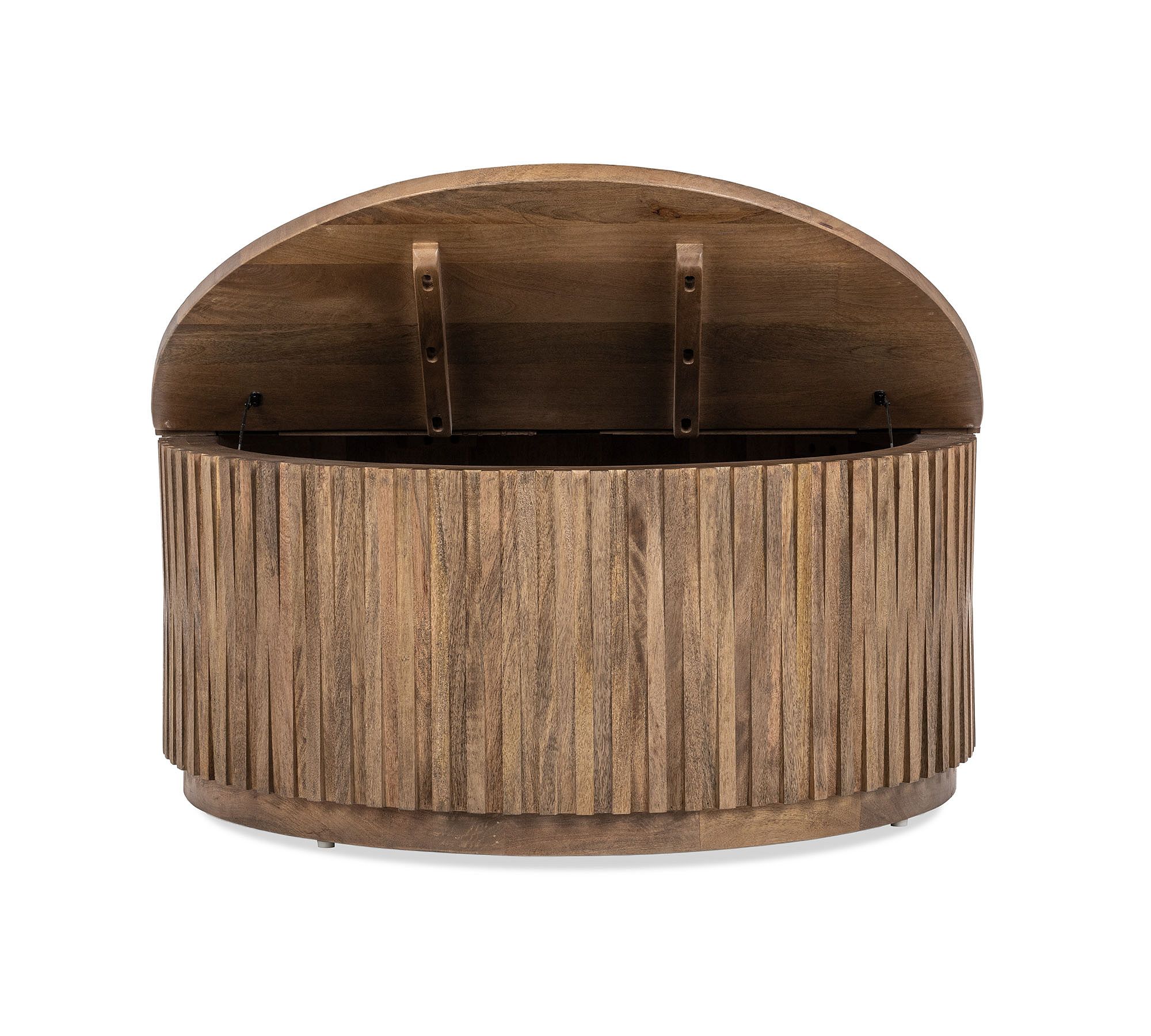 Coloma Round Storage Coffee Table thumbnail 2