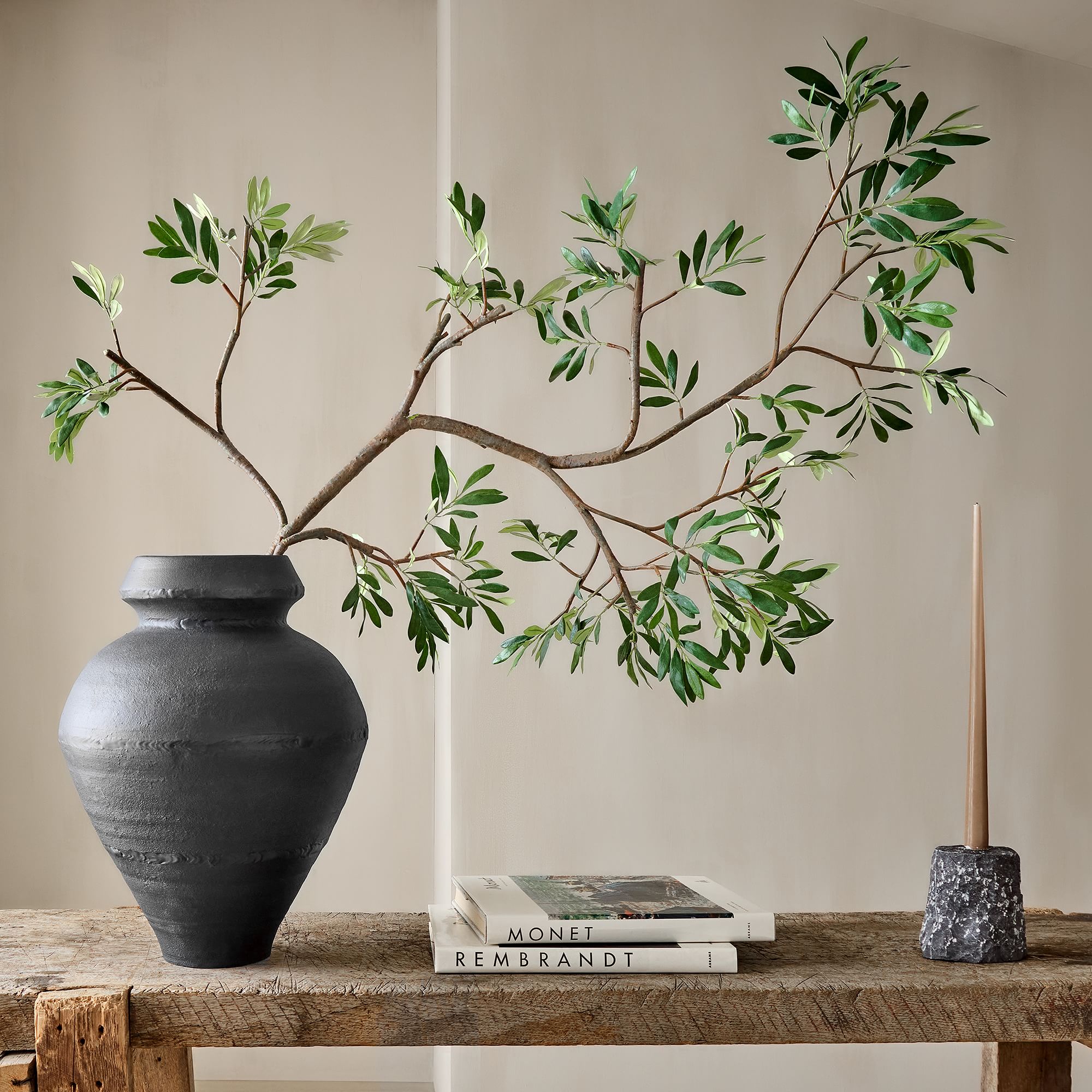 Faux Black Olive Branch thumbnail 2