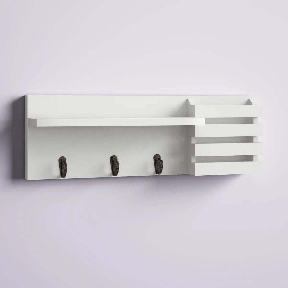 Speight Wall Mail Organizer with Key Hooks thumbnail 7
