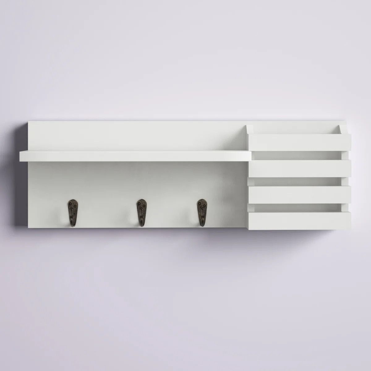 Speight Wall Mail Organizer with Key Hooks thumbnail 8