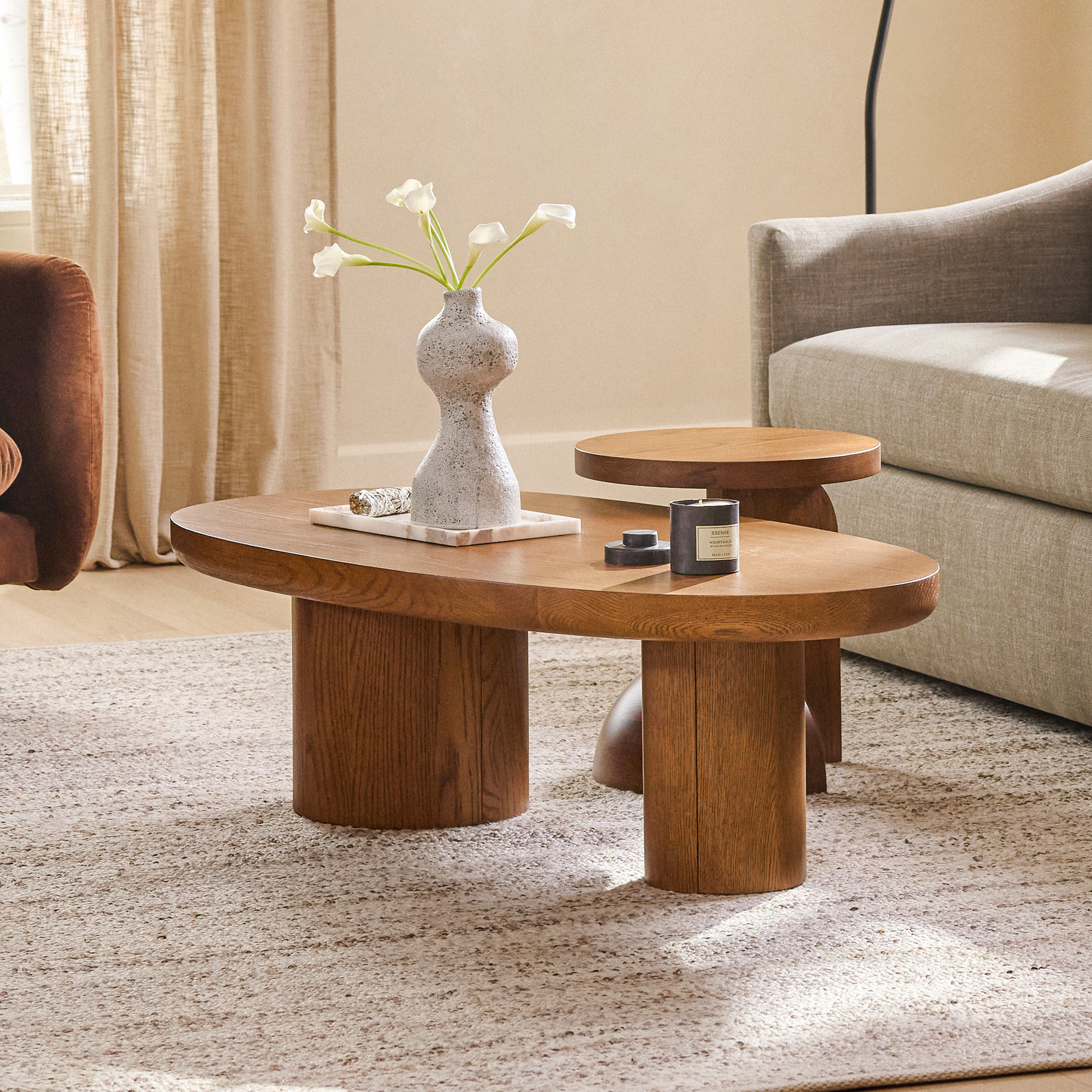 Baarlo Coffee Table Smoked Oak thumbnail 2