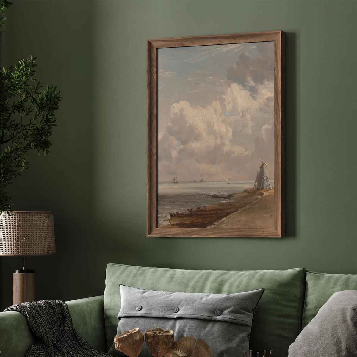 Framed Wall Art Vintage Antique Classic for Bedroom - 26"x36" thumbnail 4