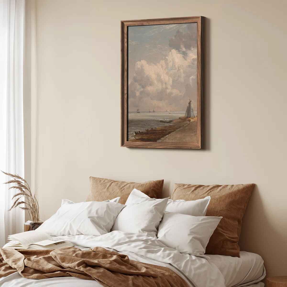 Framed Wall Art Vintage Antique Classic for Bedroom - 26"x36" thumbnail 5
