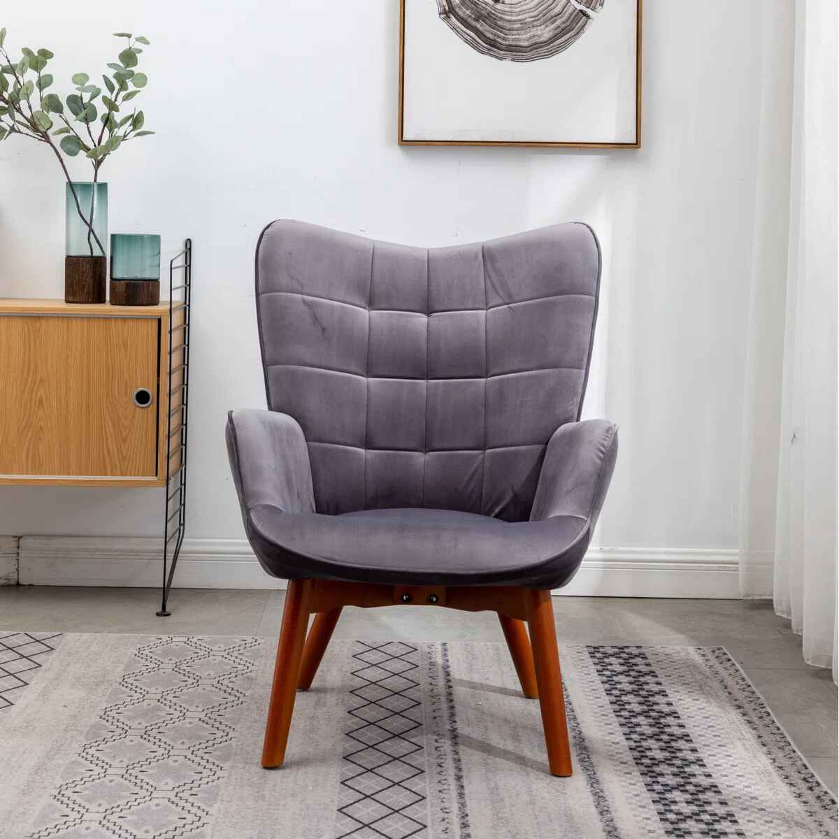 Battistina Upholstered Armchair thumbnail 2
