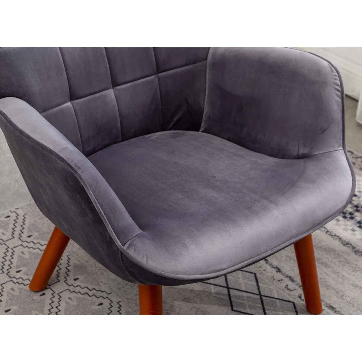 Battistina Upholstered Armchair thumbnail 6