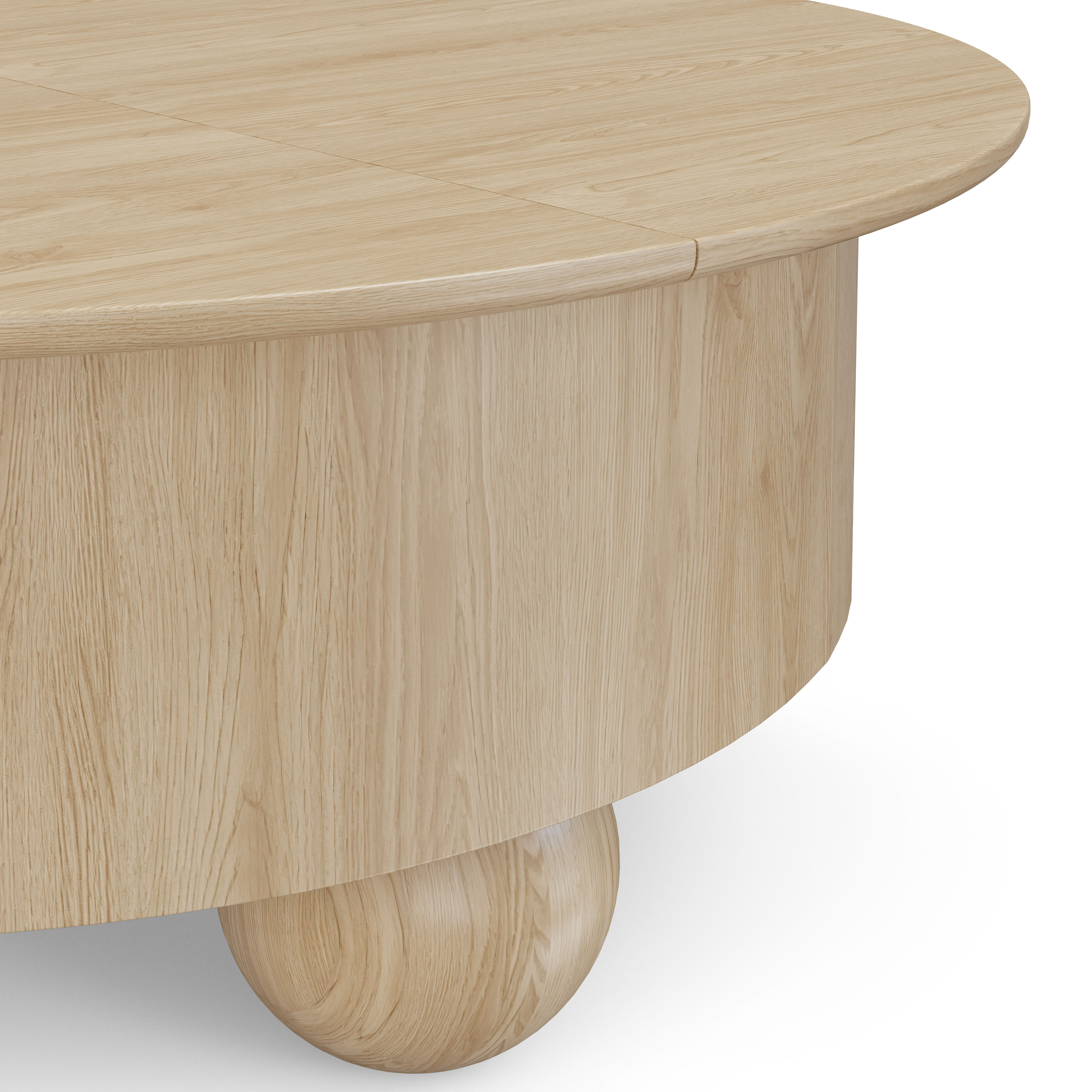 Sigrid Storage Coffee Table White Oak thumbnail 3
