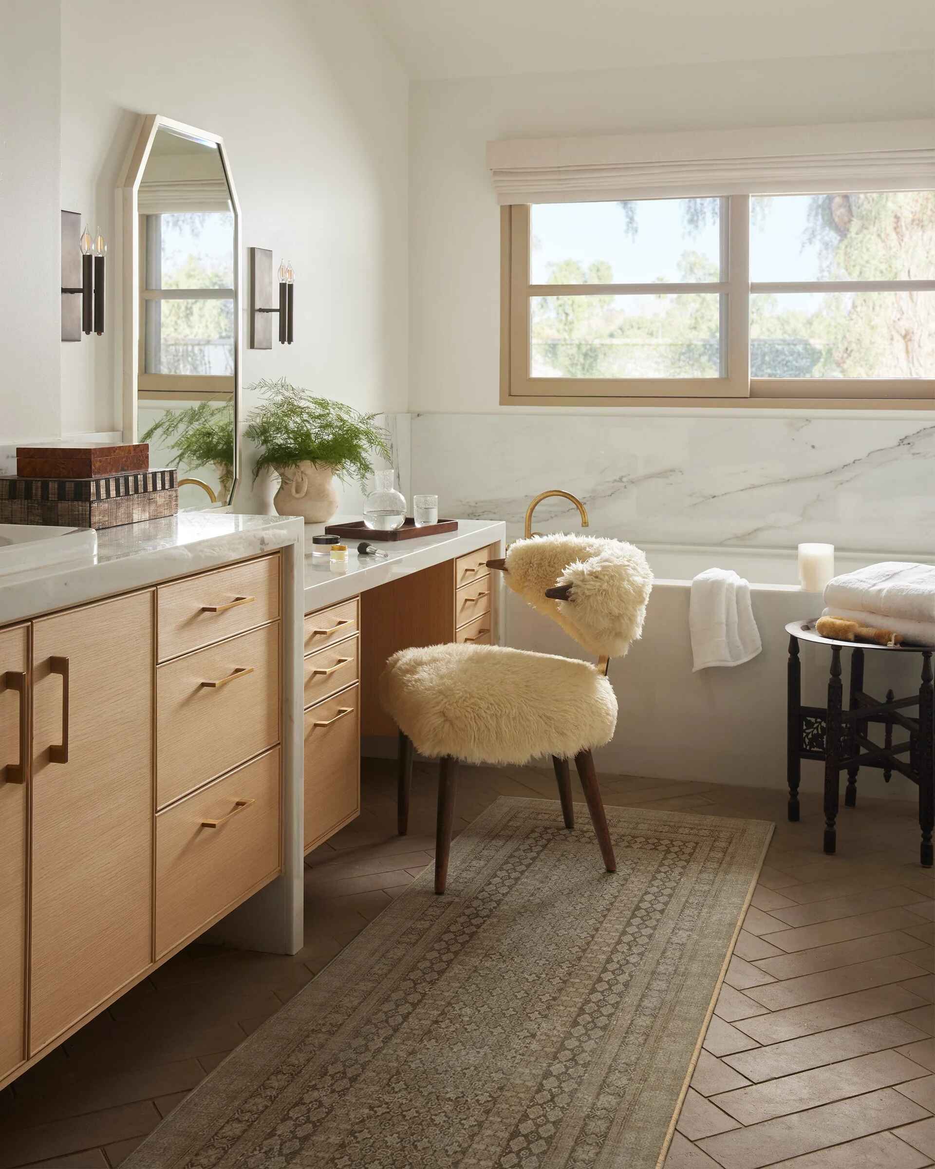 Cyrus Rose Gold Flatwoven Rug-9'x12' thumbnail 2