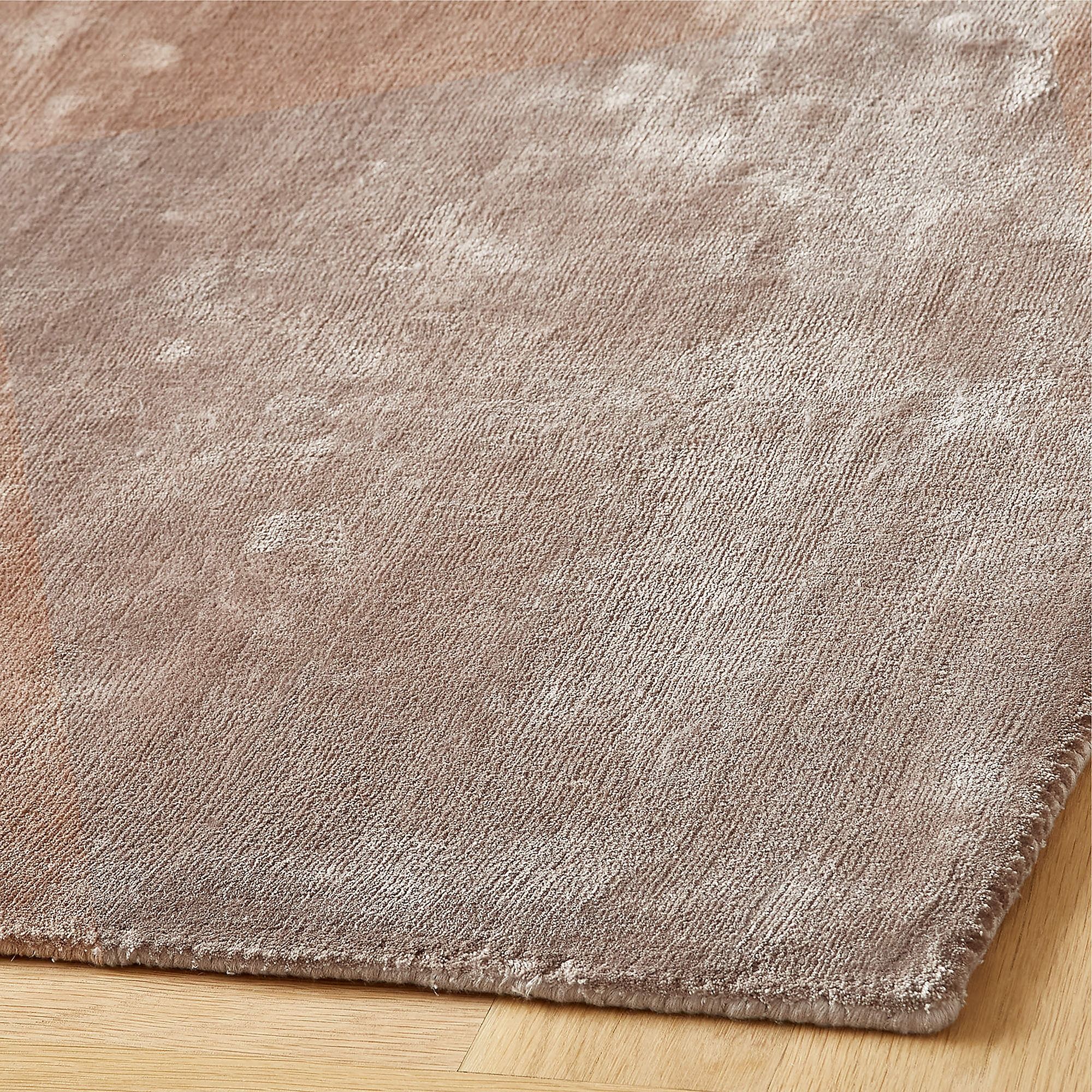 Anders Dusty Rose Pink Tencel Lyocell Area Rug-9'x12' thumbnail 3
