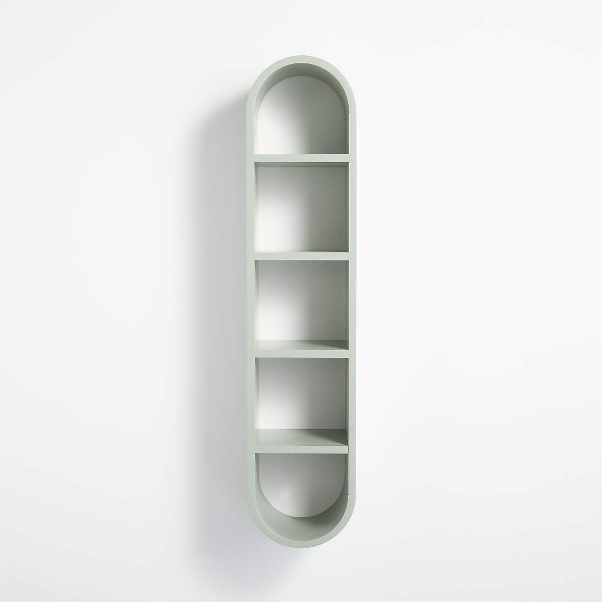 Mallory Kids Large Sage Green Wall Shelf thumbnail 3